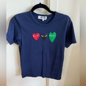 Commes des garçon PLAY t shirt